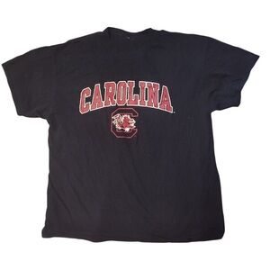 Black Carolina Graphic T-Shirt Men XL